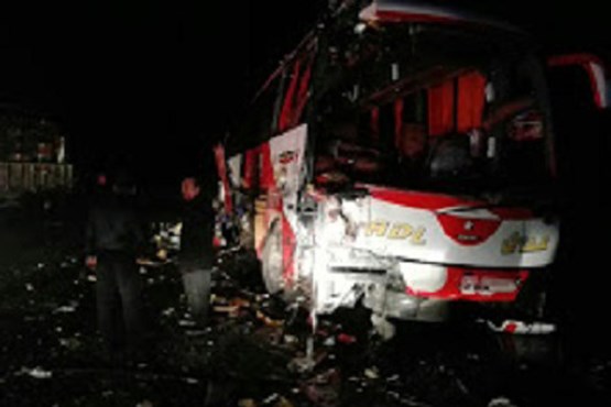 تصادف 2 اتوبوس در محور سنندج - دیواندره / 11  نفر کشته و مجروح شدند