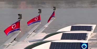 ساخت کشتی خورشیدی در کره شمالی