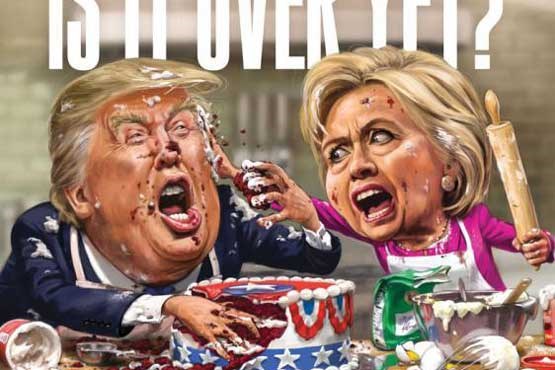 انتخابات آمریکا روی جلد مطبوعات جهان + عکس