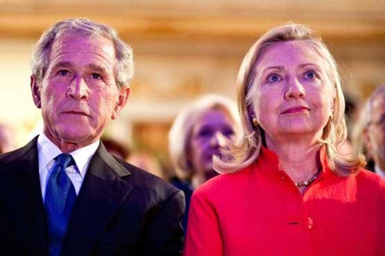 آیا جرج بوش به کلینتون رای داده است؟