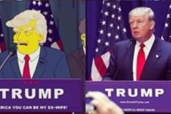 پیش بینی ریاست جمهوری ترامپ در کارتون 16 سال قبل + عکس و فیلم