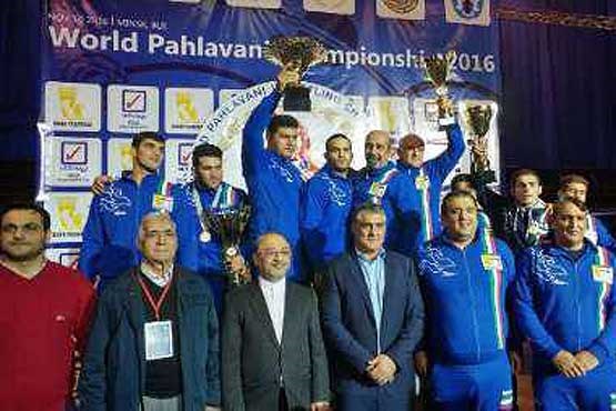 ایران قهرمان نخستین دوره مسابقات جهانی کشتی پهلوانی شد