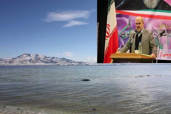 عملیات احیای دریاچه ارومیه متوقف شد