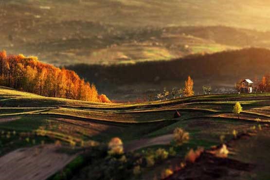 تصاویری زیبا از طبیعت پاییزی ارتفاعات رومانی