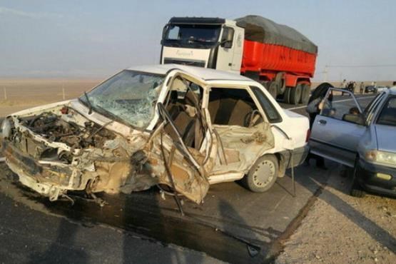 5 کشته  در سانحه رانندگی محور ایرانشهر - بم