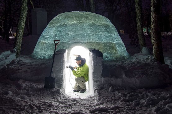 افتتاح اولین هتل یخی دائمی در سوئد