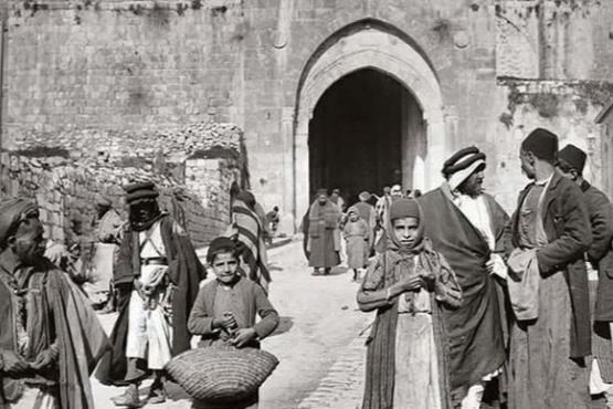 دروازه دمشق 96 سال پیش + عکس