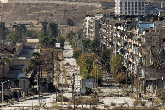 تقاضای تروریست ها برای آتش بس در حلب