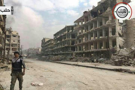 آخرین وضعیت حلب/ فقط 10 محله تا پاکسازی باقی است +نقشه