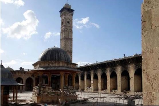 مفتی سوریه:مسجد اموی حلب به زودی بازسازی می شود