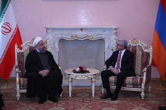 گزارش سفر رییس جمهوری به ارمنستان / تاکید تهران و ایروان بر تعمیق روابط مشترک