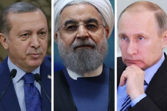 روحانی، پوتین و اردوغان دیدار می کنند
