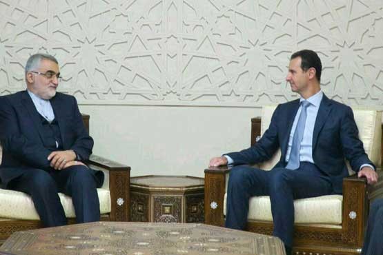 بروجردی با بشار اسد دیدار کرد +عکس