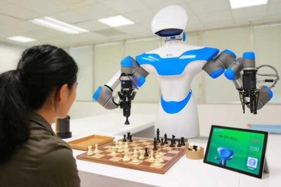رونمایی از یک ربات شطرنج باز