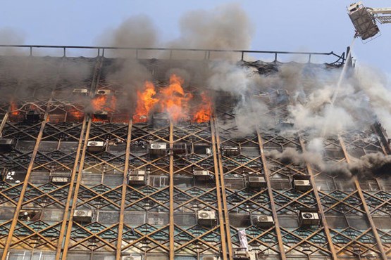 واکنش رئیس اتاق اصناف به آتش‌ سوزی ساختمان پلاسکو