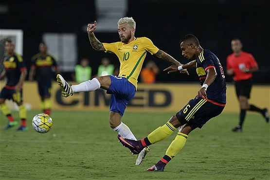 پیروزی برزیل برابر کلمبیا/ عوائد حاصل از بازی به چاپه‌کوئنسه رسید (تصاویر)