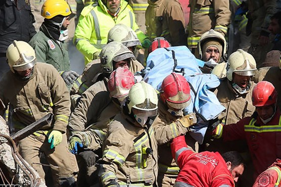 هویت 4 آتش نشان دیگر حادثه پلاسکو مشخص شد