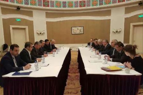 برگزاری دور دوم مذاکرات جداگانه هیات ایرانی با هیات های روسی و سوری