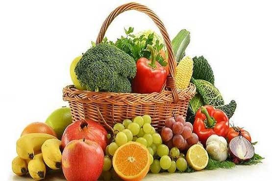 فایده مصرف میوه و سبزیجات برای سلامت پا