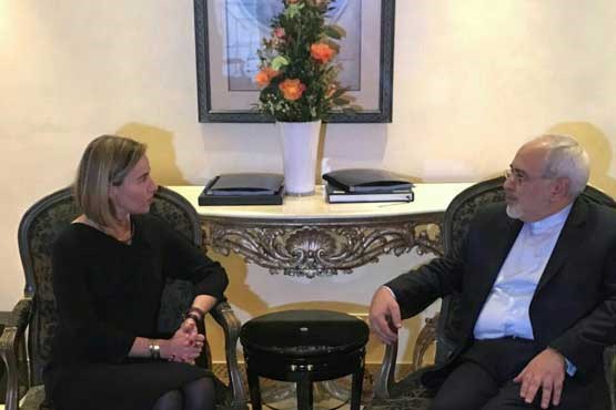 تصاویر دیدار های ظریف با موگرینی و ۵ وزیر خارجه در مونیخ