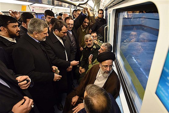 بهره برداری از خط دوم قطار شهری مشهد