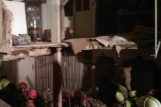انفجار شدید ، ۳ ساختمان در شهر تهران را ویران کرد