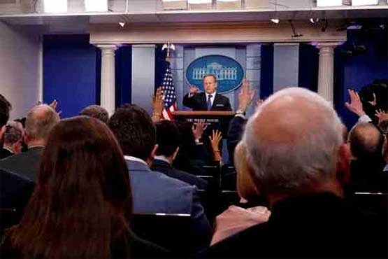 ممنوعیت ورود خبرنگاران برخی رسانه‌ها به نشست خبری کاخ سفید