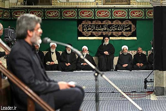 مراسم عزاداری شام شهادت حضرت فاطمه زهرا سلام‌الله‌علیها برگزار شد