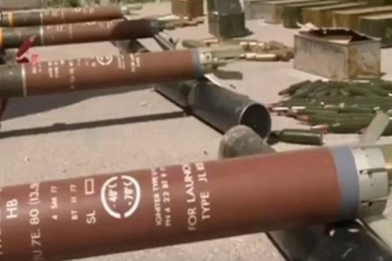 مصادره موشک‌های ارسالی برای تروریستها در سوریه