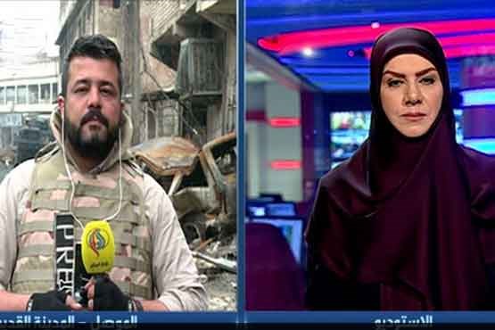 لحظۀ حمله داعش به تیم خبری العالم در موصل