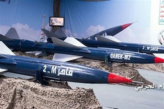 شلیک موشک «قاهر ام ۲» به مواضع ائتلاف سعودی