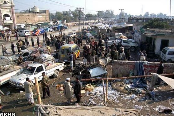 45 کشته و زخمی در انفجار پاکستان