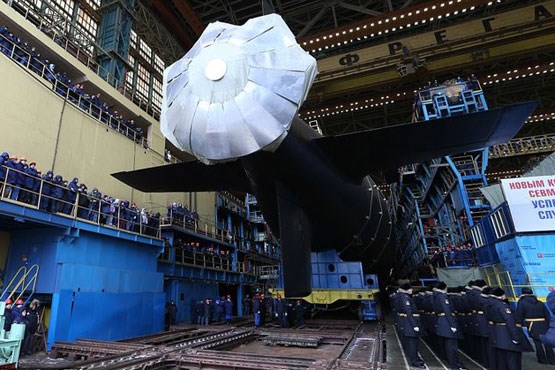 مشخصات قوی ترین زیردریایی هسته‌ای روسیه +عکس