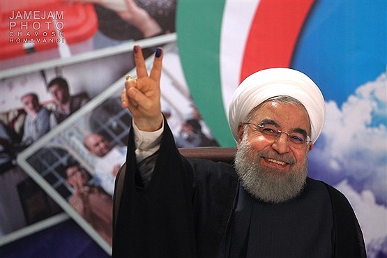 سخنرانی انتخاباتی روحانی در کرمان