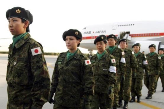 ارتش ژاپن زنان را استخدام می‌ کند