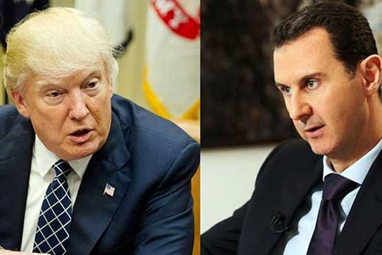 ترامپ، اسد را مانعی در سوریه نمی‌داند