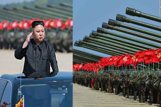 قدرت‌نمایی نظامی کره شمالی و آمریکا در شبه جزیره کره + عکس