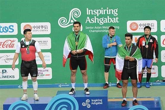 ایران پس از ۵ سال قهرمان وزنه برداری آسیا شد