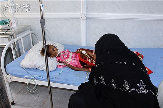 فوت دختر یمنی بر اثر سوء تغذیه