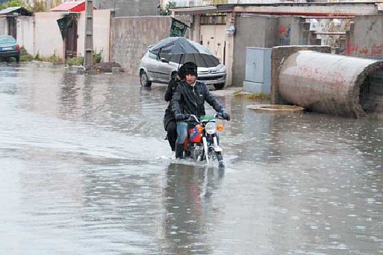 احتمال وقوع سیلاب در مناطق پربارش
