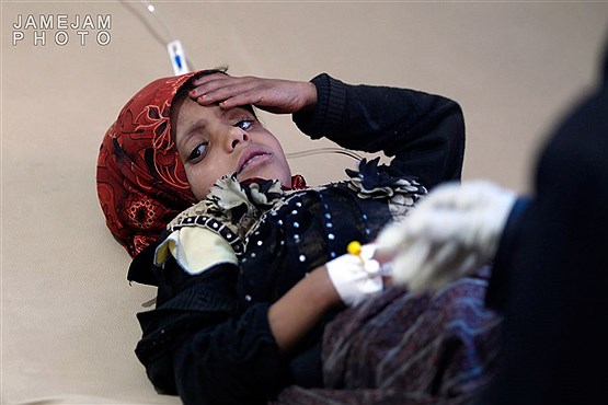 بیماران مبتلا به وبا در صنعا
