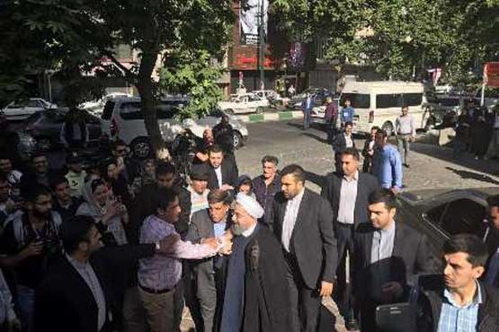 روحانی: حضور پرشور در انتخابات قدرت ملی را تقویت می کند +عکس