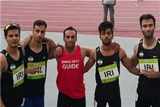 طلای دوی 4 در 100 متر معلولان به ایران رسید