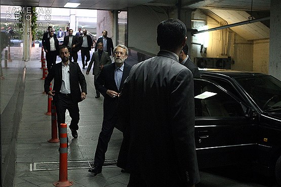 بازدید رئیس مجلس شورای اسلامی از ستاد انتخابات وزارت کشور