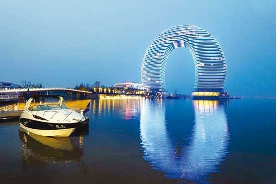 معماری هتل شرایتون+عکس