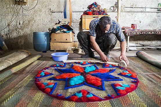 کارگاه نمدمالی