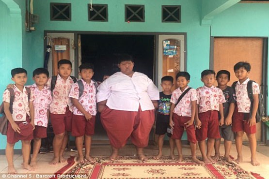 چاق ترین کودک جهان، لاغر شد+عکس