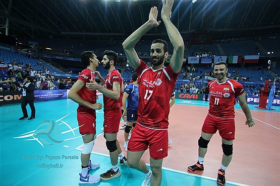 شاهکار جوانان والیبال ایران مقابل لهستانِِ آماده و قدرتمند +تصاویر
