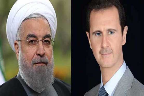 تماس بشار اسد با روحانی بعد از حملات تروریستی تهران