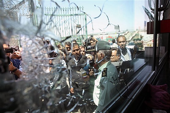 بازسازی صحنه حمله مسلحانه به حرم امام خمینی(ره)